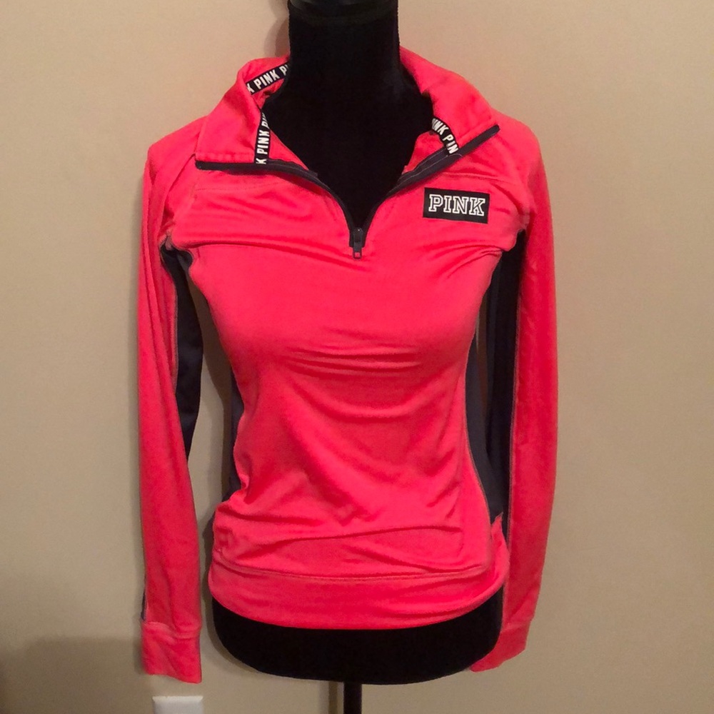 VS PINK Half-Zip up!